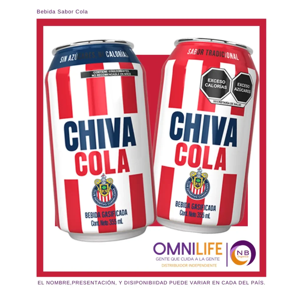 CHIVA COLA 355ml DE OMNILIFE