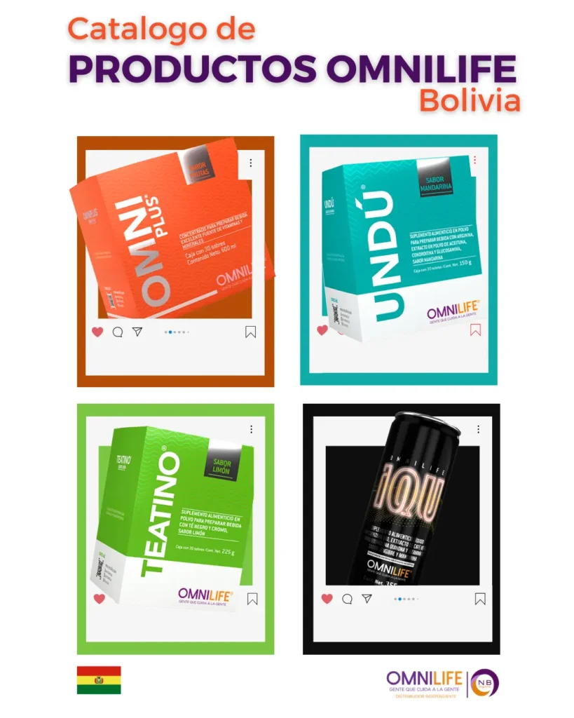 Catalogo Productos Omnilife Bolivia