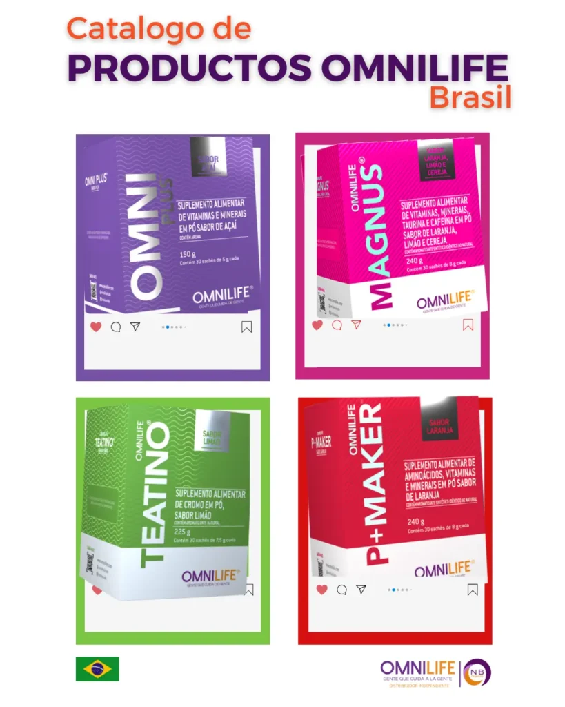 Catalogo Productos Omnilife Brasil