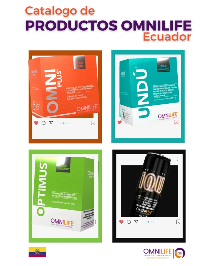Catalogo Productos Omnilife Ecuador
