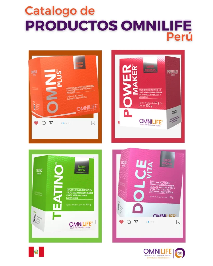 Catalogo Productos Omnilife Peru