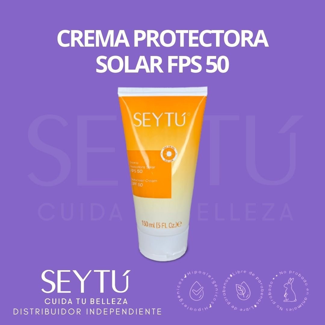 Crema protectora solar fps50 seytú